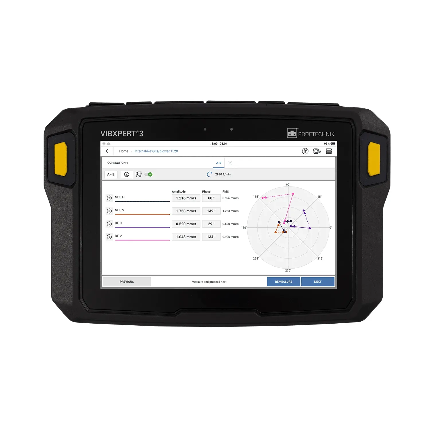 VIBXPERT 3 Balancer Vibration Condition Monitoring